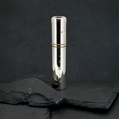 silver Gifts - a silver and gold plated perfume atomiser
